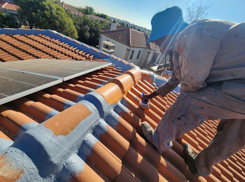 Tile Roof Ridge Waterproofing project photo 7